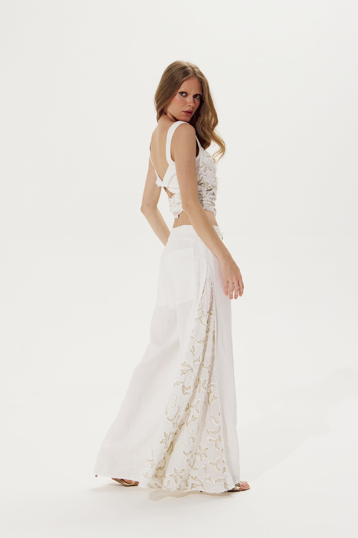 Blusa Marie Dourada