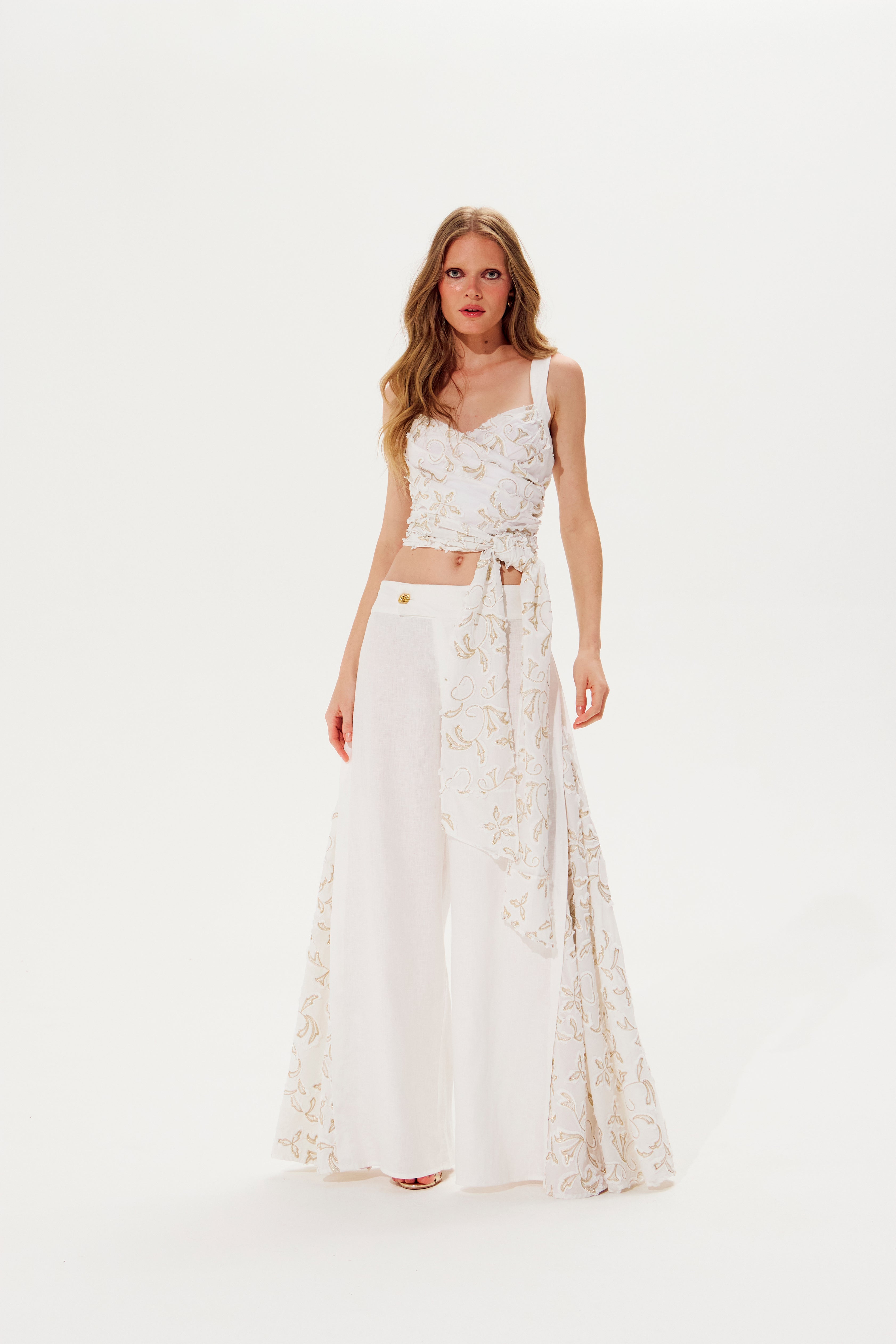 Blusa Marie  Dourada