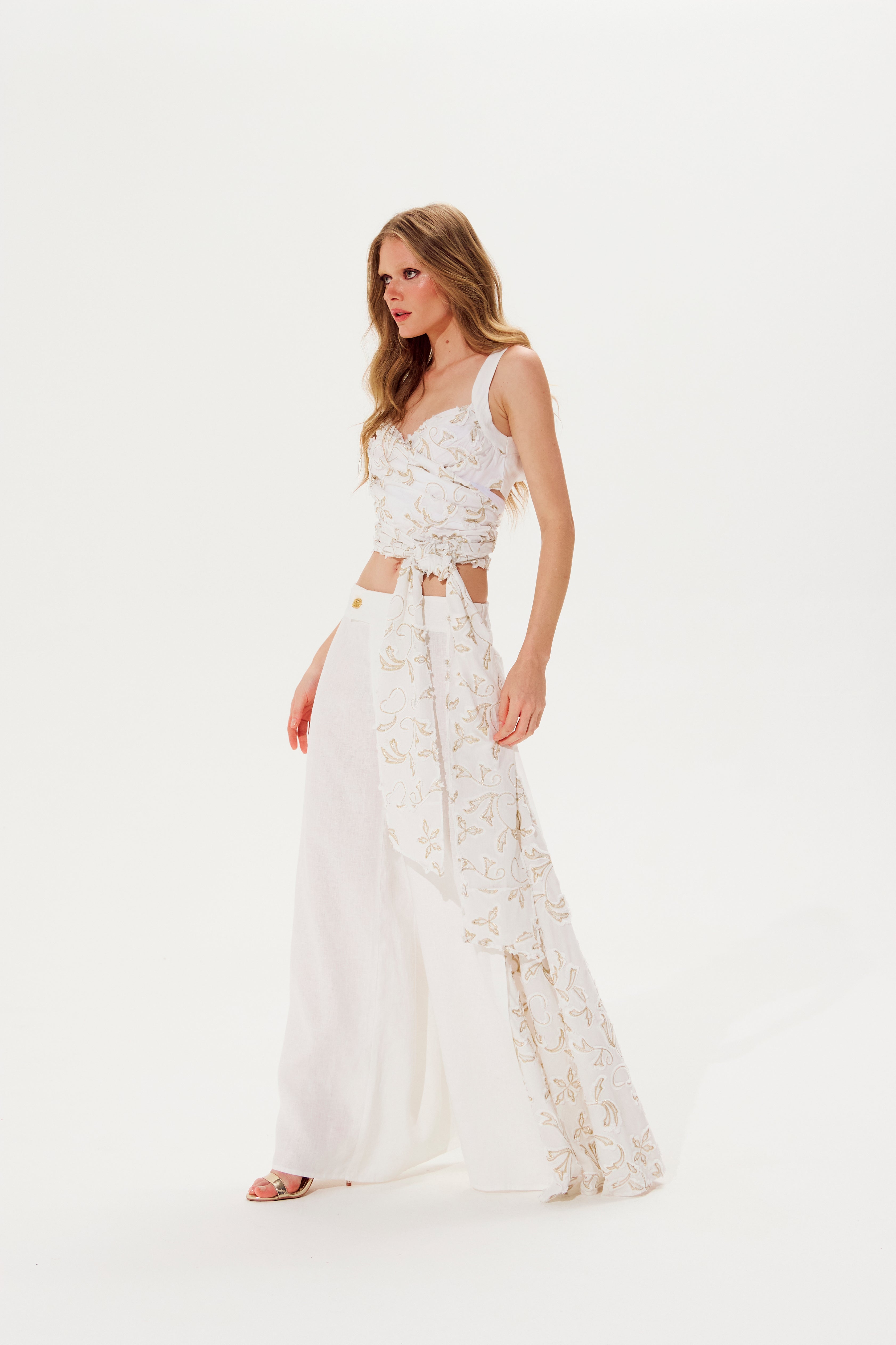 Blusa Marie  Dourada