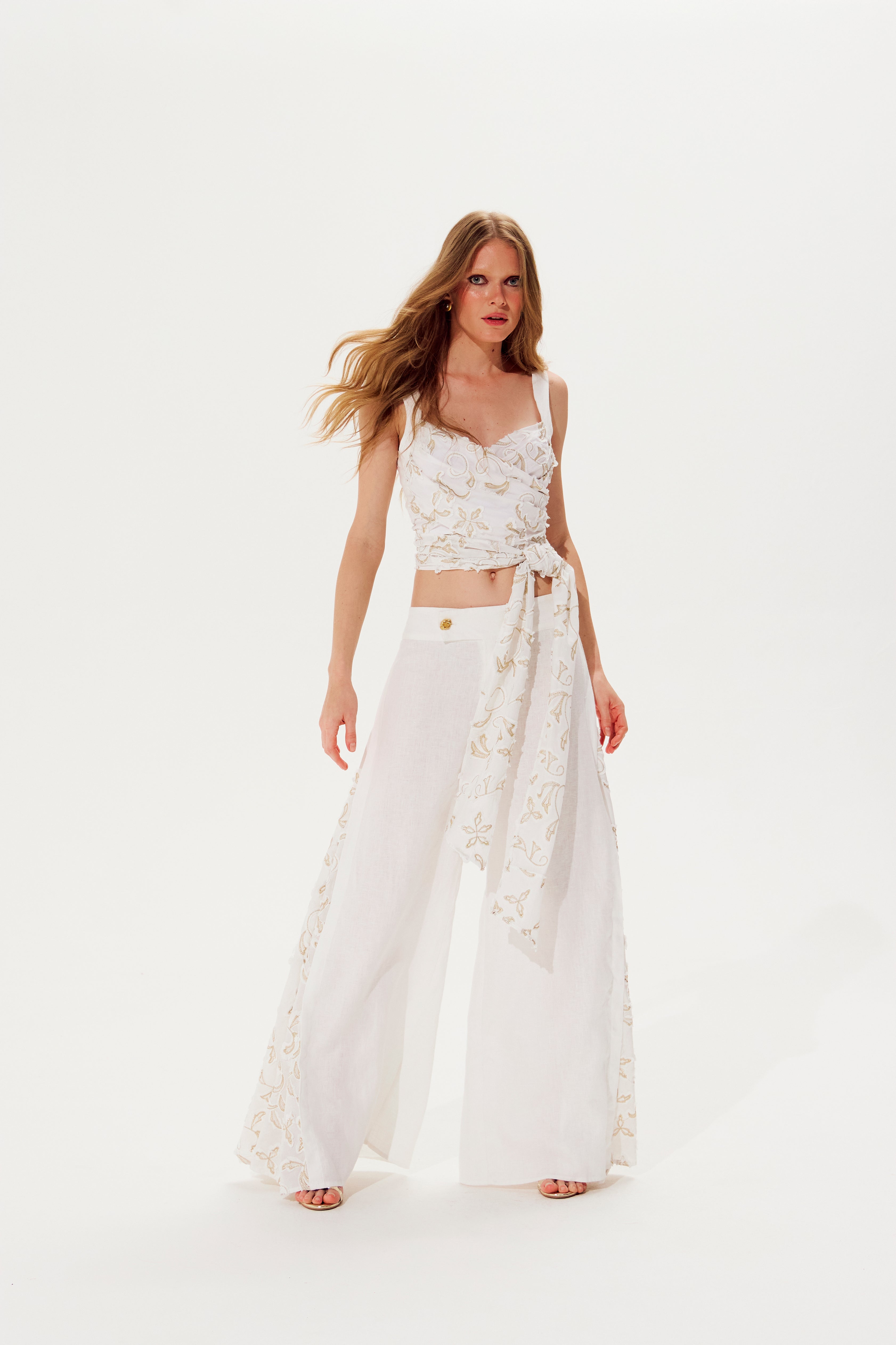 Blusa Marie  Dourada